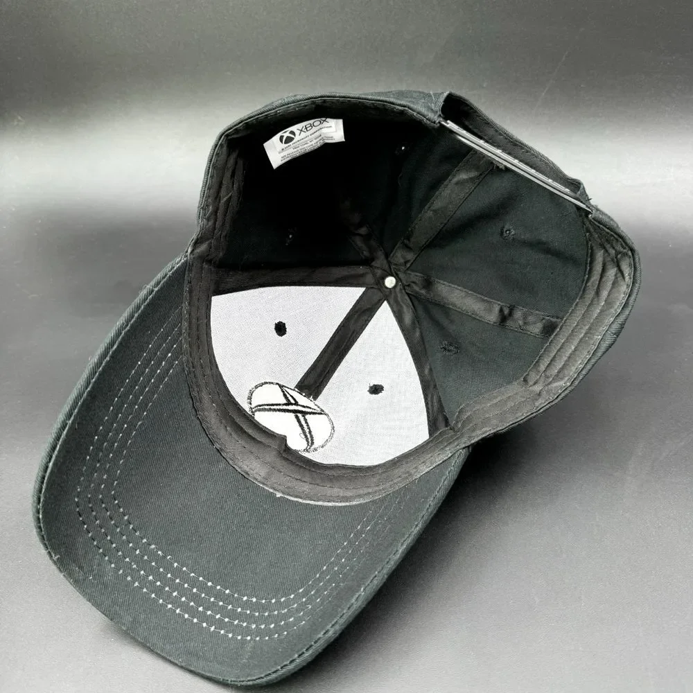 Xbox Gaming Logo Snapback Hat Adjustable Hat Cap Black Gamer Patch‎ Microsoft